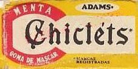 Chicles Adams.