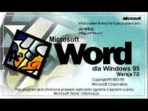 Versión de Word 7.0 para Windows 95
