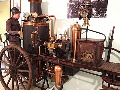 Se crea el primer sistema de extinción contra incendios.