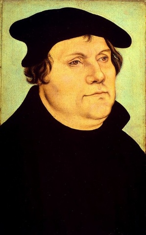 Martin Luther Nails 95 Thesis