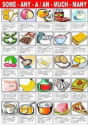 MUCH/ MANY/ SOME/ ANY