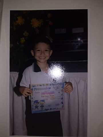 My graduation from Pre-escolar