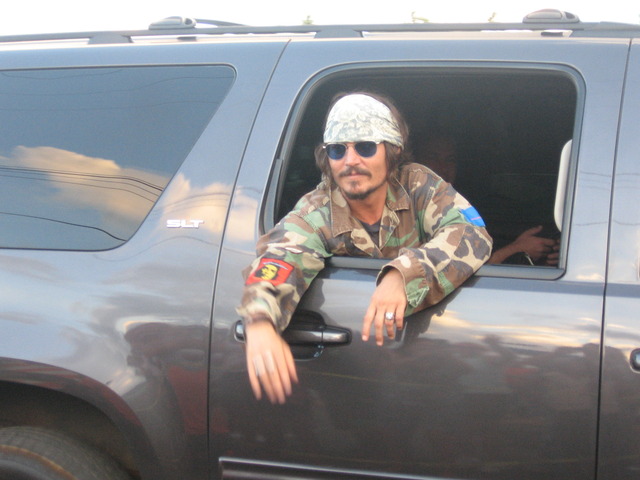 Copper meets Johnny Depp