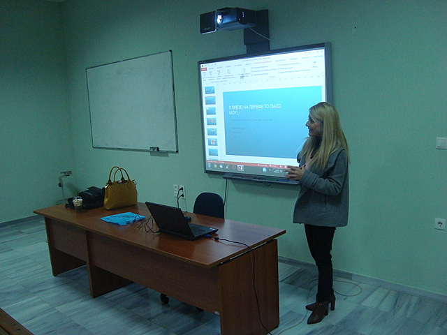 Ενημέρωση από τη διατροφολόγο  κα Ανδρονίκη Πάντα