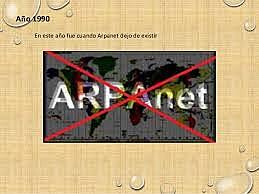 ARPANET se cierra