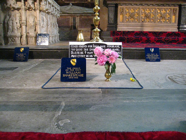 shakespeare dies