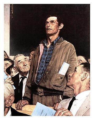 Norman Rockwell’s Freedom of Speech