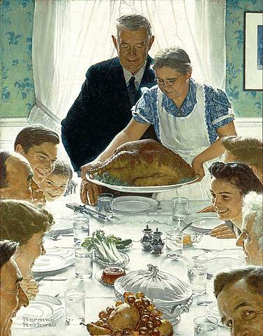 Norman Rockwell’s Freedom from Want