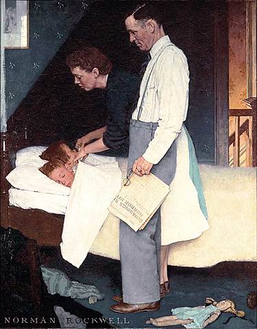 Norman Rockwell’s Freedom from Fear