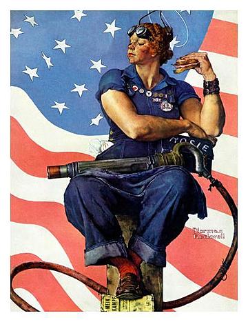 Norman Rockwell’s Rosie the Riveter
