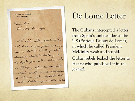 The De Lome Letter