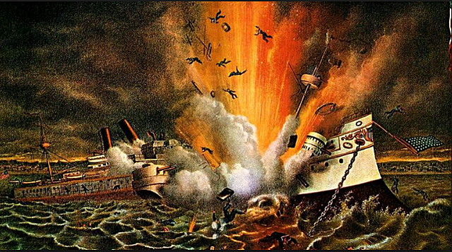 Explosion of the USS Maine