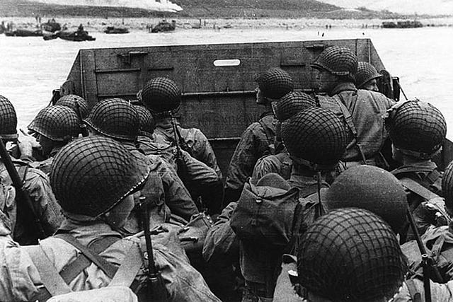 June 1944 allied power attacked the Germany controlling northern France. they attacked on the Normandy beaches.