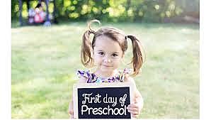 First day of Pre school