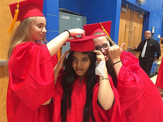 Graduating Middle School