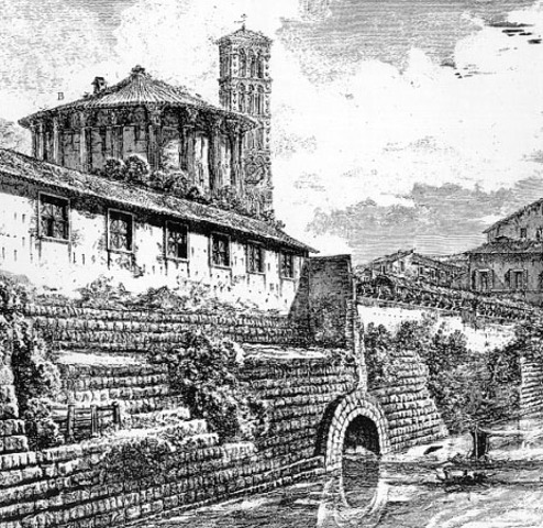 The Cloaca Maxima is built