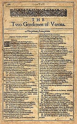 "Two Gentleman of Verona"