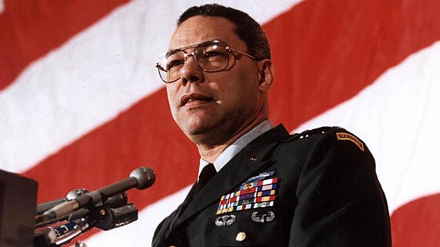 Colin Powell becomes Secretary of State