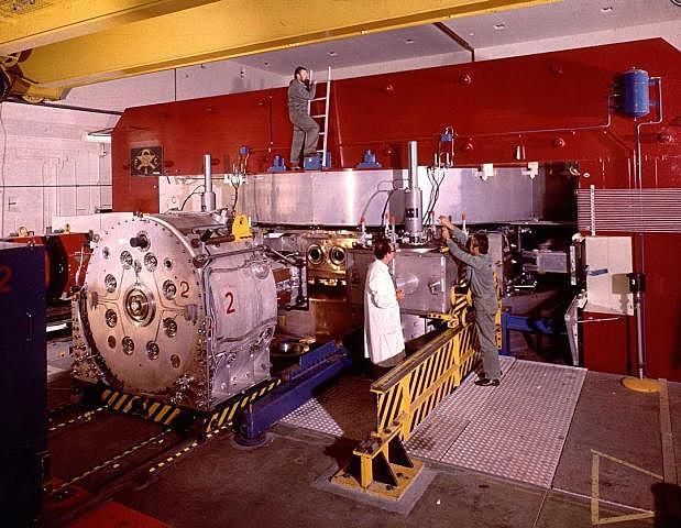 CERN's first accelerator starts up.