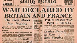 Timeline: Germany invades poland . This makes Great Britain and Frances angry , so they declared war on Germany