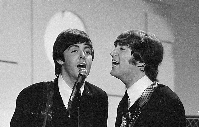 John Lennon meets Paul McCartney