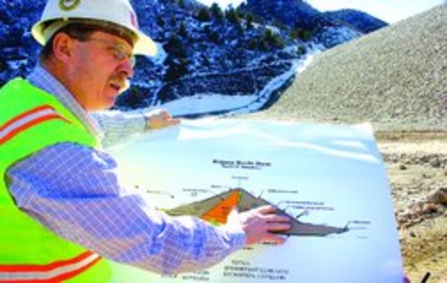 Progress at A-LP / Structure 75 percent complete