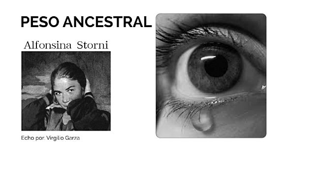Peso Ancestral-Alfonsina Storni-Modernismo
