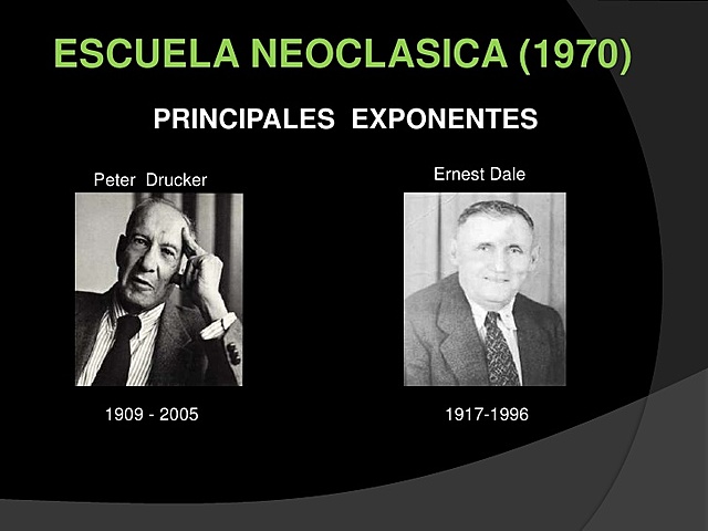 ESCUELA NEOCLÁSICA