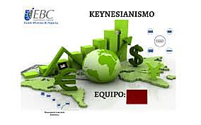 EL KEYNESIANISMO.  (SIGLO XX)