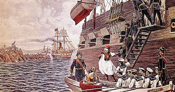 Ο Όθωνας φεύγει από την Ελλάδα