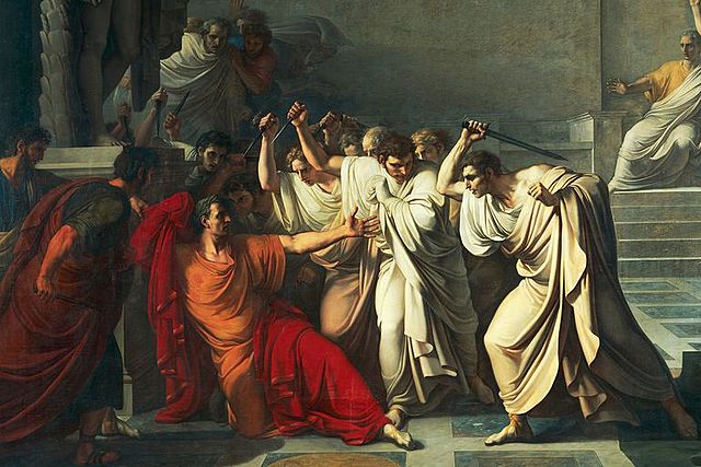 The death of Julius Caesar
