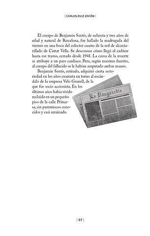 Óscar lee la noticia de la muerte de Sentís