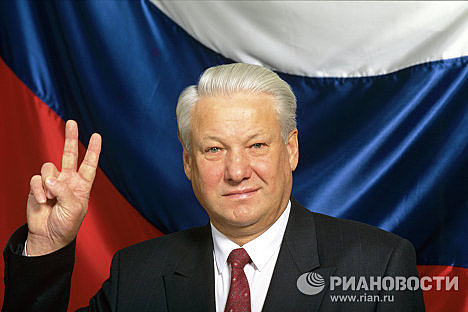 Boris Yeltsin, primer presidente electo de Rusia.