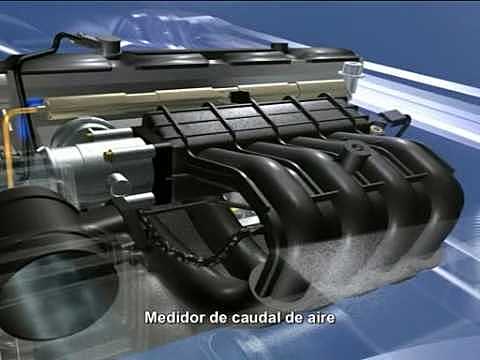 Motor de carro con inyeccion de hidrogeno
