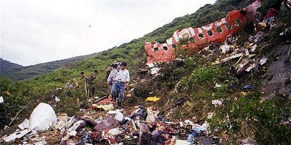 Bomba en Avión Avianca