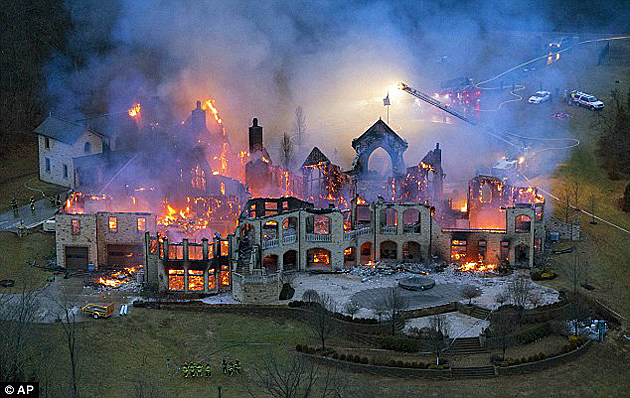 Incendio de la mansión