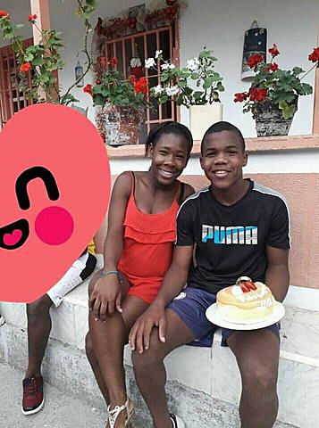 en el cumpleaños de mi hermano