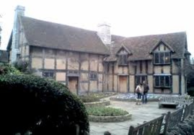 Shakespeare buys the New Place,