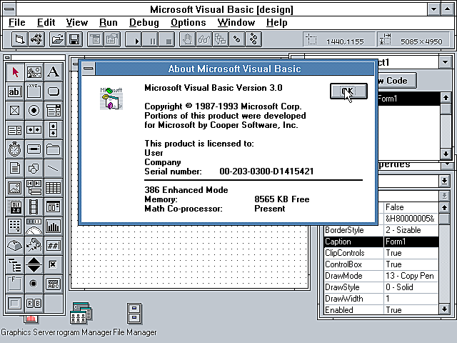Visual Basic 3.0