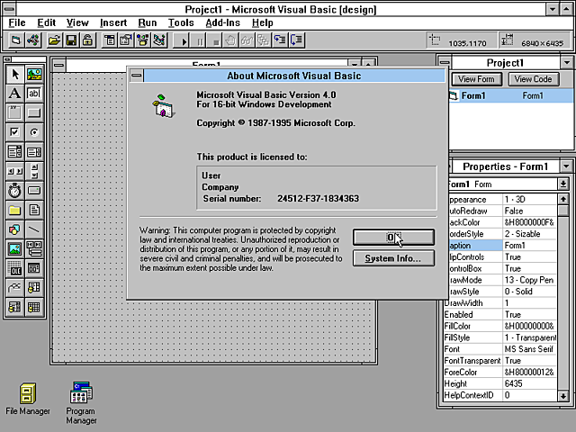 Visual Basic 4.0