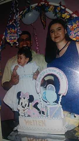 Mi bautizo y mi primer año