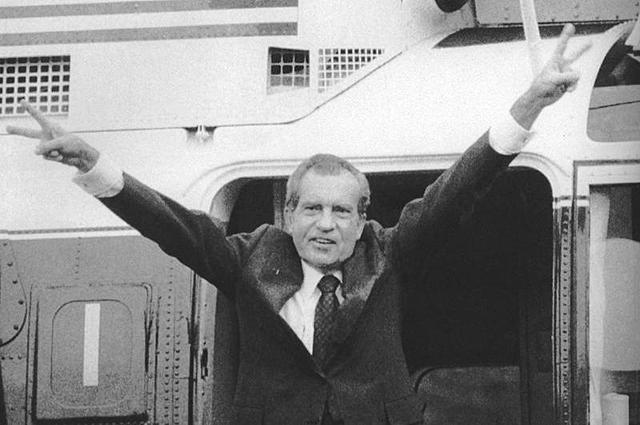 Nixon Resigns and Ford becomes President