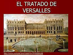 FIRMA DEL TRATADO DE VERSALLES