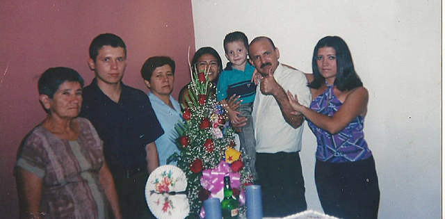 to party with the family