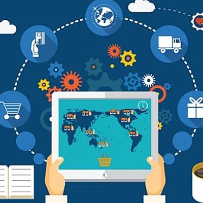 Timeline: Concepto de cadena de suministros