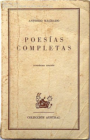 Primera edición de sus poesías