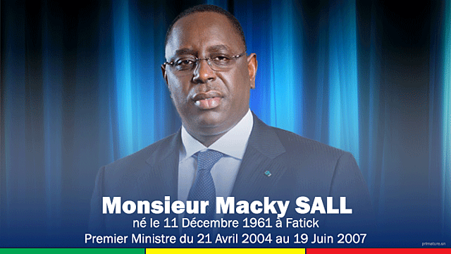 Macky Sall (21 avril 2004 - 19 juin 2007)
