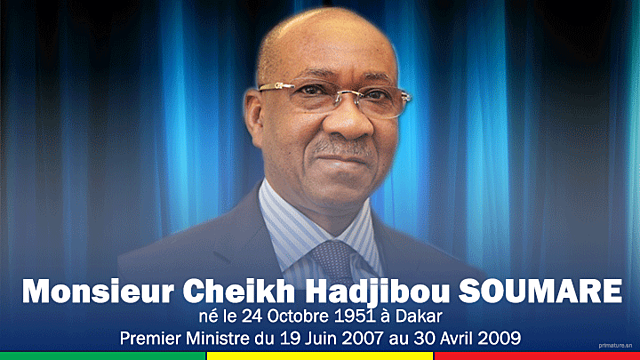Cheikh Hadjibou Soumaré (19 juin 2007 - 30 avril 2009)