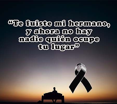 Muere mi hermanito