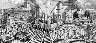 Construcció de la Torre de l'aigua